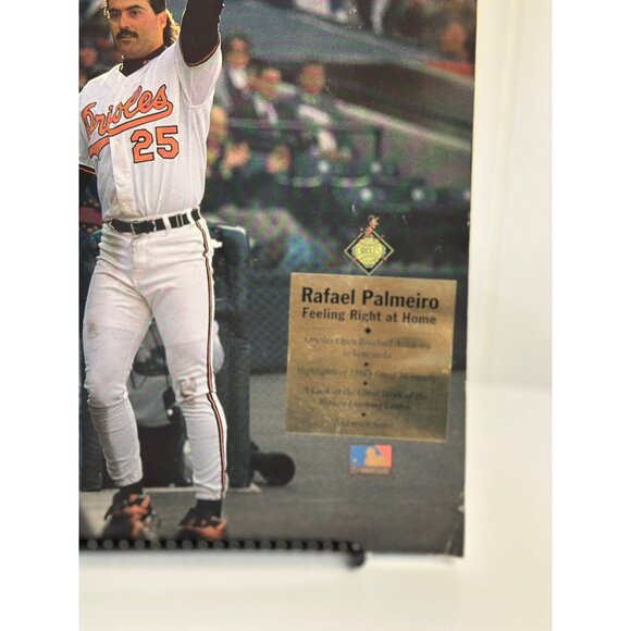 VTG 1994 Baltimore Orioles Game Day Magazine | Rafael Palmeiro Cover Baseball - Picture 4 of 7